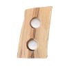Hand-Split Log Tealight Holder